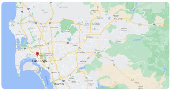 Map San Diego